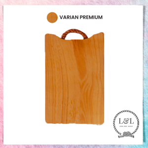 Talenan Kayu Pinus Dengan Tambang Premium Food Grade Hiasan Dinding Perlengkapan Rumah