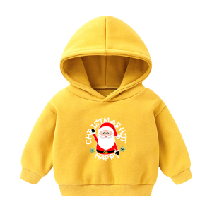 [🚚จัดส่งจากกรุงเทพฯ] เสื้อฮูดเด็กสำหรับคริสต์มาสนุ่มสบายสำหรับเด็ก 2-8 ปี ยูนิเซ็กส์