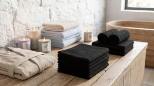 Tatuo 5 Pieces Korean Exfoliating Washcloth Body Back Scrubber Japanese Italy Exfoliating Cloth 35.6 Inch Long for Deep Cleansing Remove Dead Skin for Men Women
