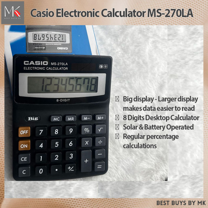 Big casio calculator best sale