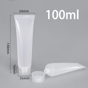 10pcs - 20/50/100Ml Squeeze Tube Bottles Portable Travel Accessories High -Quality Hose Container Makeup Bottle
