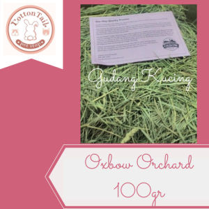 Oxbow Orchard 100gr / Makanan kelinci guinea pigs 100gr