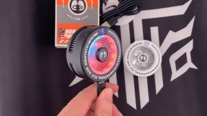 Phone Cooler Adjustable Magnetic Tape Back Clip AI Adjustment RGB light Semiconductor Refrigeration