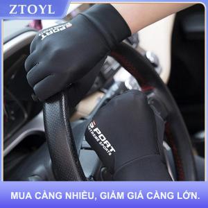 【ZTOYL】 Mùa hè găng tay người đàn ông băng lụa mặt trời proction lái xe găng tay Găng tay câu cá thoáng khí đi xe đạp đi bộ đường dài găng tay đầy đủ ngón tay găng tay