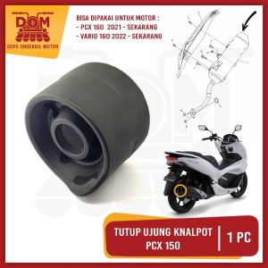 Tutup Ujung Knalpot PCX 150 (PSP) Cover Tameng Penutup Pelindung Ujung Kenalpot Honda PCX 150