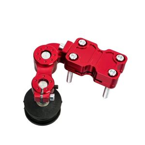 ZENO Aluminum Alloy Motorcycle Chain Adjuster High Performance Wear-Resistant Chain Tensioner Creative Adjustment Motorbike Roller Tightener Motorcycle Parts Modification