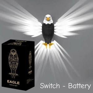 3D Wall Light Eagle LED Wall Lights Animal Sconces Home Decoration Wall Lamp Living Room Bedroom Night Light