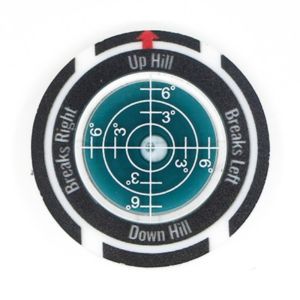 YGSFW High Precision Golf Tools Leveler Ball Marker ClearTransparent Golf Slope Meter Golf Accessories Easily Use Golf Spirit Level Gift for Golfers