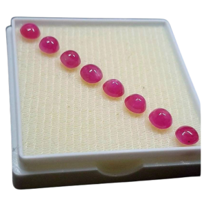 J498 ทับทิมบ่อจอร์นสัน สีสวยเนื้อดี สีแดงชมพู