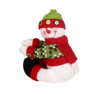 Cartoon Long Arm Santa Claus Christmas Tree Topper Decoration Reusable Decor for XMAS Holiday Party Supply