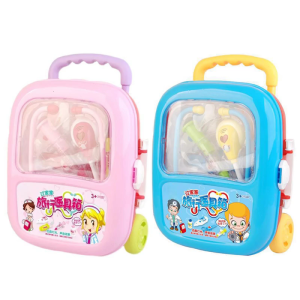Medicals Suitcase Pretend Play Set With Doctor Tool Enhances Creativity And Teamwork for Kids Fine Motor Skill Training