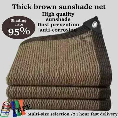 8X Heavy Duty Thick preferred 8mx10m sunscreen net 97+ UV sun shade net Outdoor garden net shade umbrella greenhouse net weather net shade net Car cover