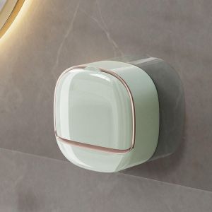 STAR FRUIT Đĩa đựng xà phòng treo tường có nắp thiết kế chống thấm nước và thoát nước cho phòng tắm