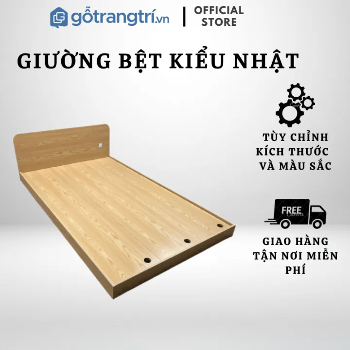 Giường Bệt Kiểu Nhật Tatami Gỗ Mdf Dày 17ly Chống Ẩm, Chống Xước - Giao ...