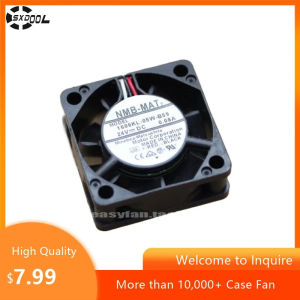 แฟน 40 มม. สำหรับ NMB 1606KL-05W-B59 24V DC พัดลมระบายความร้อน 40×40×15 มม. 0.08A ลูกปืนคู่สำหรับอินเวอร์เตอร์และเครื่อง CNC