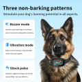 Dog Training Collar Automatic Anti Bark Dog Collar Type-C Rechargeable Dog Trainer Electric Shock Vibration Buzzer Waterproof. 