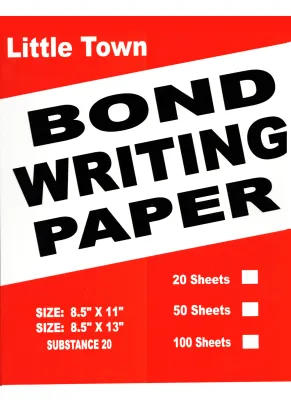 1 Pack Bond Paper 70gsm Substance 20 Bond Writing Paper Size Short/A4/Long