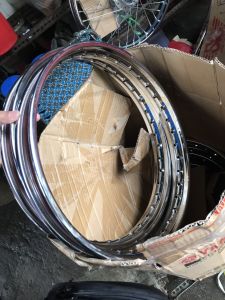 NIỀNG SẮT CHÍNH HÃNG BẢN 1.4*17 VÀ 1.6*17 GOSHI GẮN THEO XE KHÔNG CHẾ CHÁO