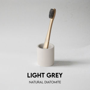[SG STOCK] Diatomite Toothbrush Holder Homeware Moisture Absorption Deodorising Material Natural Foodgrade