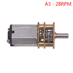 LEI Micro N20 Gear Motor Slow Speed Metal Gearbox Reducer Electric Motor DIY Toy