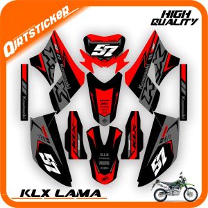 Decal klx old/lama full body - kode Ajrt.029