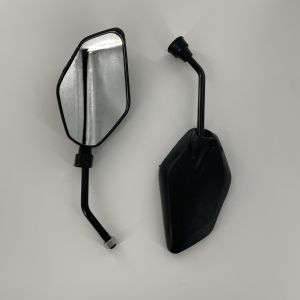 TYS Side Mirror Universal for Motorcycle | Rear View Mirror Set | Durable and Adjustable | Easy to Install | Stylish Design | Left and Right Pair | Motorbike Side Mirror for All Types