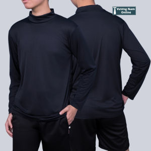 Áo giữ nhiệt nam cổ cao 3 phân Chống Nắng chất thun lạnh form ôm Thu Đông co giãn tốt VNO124