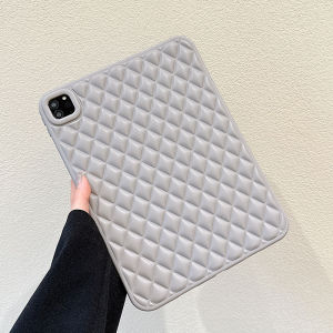 Crashstar màu trơn lưới kim cương silicon mềm Vỏ máy tính bảng cho iPad Mini 6 5 4 Ipad 9.7 5th 6th Air 2 3 4 5 iPad Air Pro 11 inch 2024 Ipad 10.2 7 8th 9th 10th Gen iPad Pro 11 inch 2022 2021 2020 2018 thời trang đơn giản iPad Bìa vỏ ốp lưng