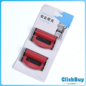 C.B.【มีสินค้าในสต๊อก】 คลิปหนีบเข็มขัดนิรภัย สําหรับรถยนต์ ใส่สบาย ชิ้นส่วนรถยนต์ Car Seat Belt Limiter