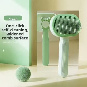 Pet Grooming Brush Cat Dog Hair Remover Float Hair Removal Tool Comprehensive Cat Grooming durable efficent Supplies Professional comb long-lasting  maintaining the softness and shine wider face deep removal