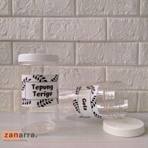 Toples Bumbu Ada Tulisannya  Tempat Bumbu Dapur Toples Susu Tempat Tepung Toples Minuman Botol Bumbu Minimalis