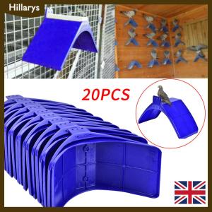 [Hillarys] 20PCS V Pigeon Bird Pet Roost Bird Equipment Racing Pigeon Stand Rest Stand UK