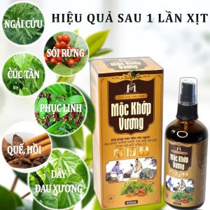 Mộc Khớp Vương - Tinh chất thảo dược giúp giảm đâu nhanh xương khớp hỗ trợ điều trị viếm khớpthoái hóa