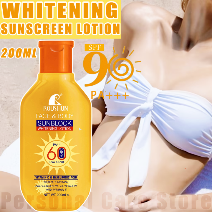 SPF90 PA Body Lotion Whitening Sunscreen LotionAnti Aging Sun