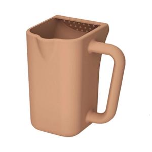 Silicone trẻ sơ sinh cốc gội đầu với đường viền cạnh thiết kế an toàn nước chảy thiết kế phụ kiện nhà tắm cho trẻ sơ sinh