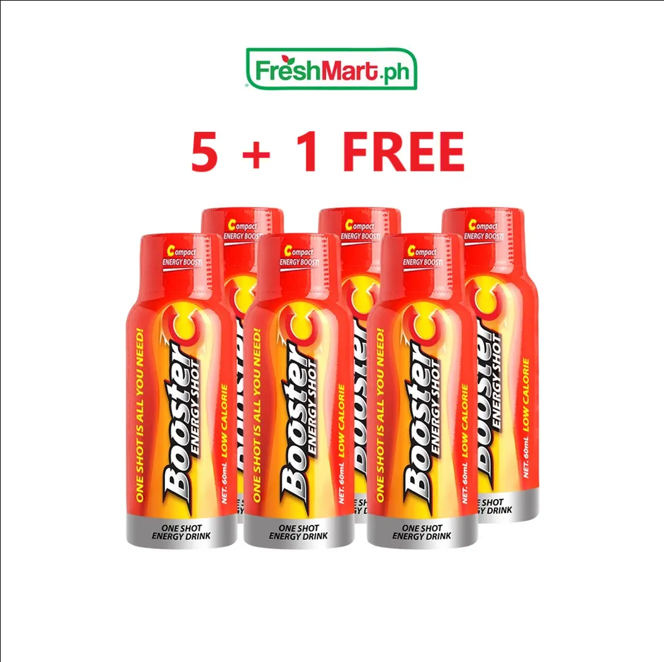 Booster-C Energy Shot 60ml (BUY TAKE 1) Vitamin C Energy Drink