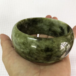 [HCM]Vòng tay cẩm thạch NAM bản cao 3 cm size (bự) nhiều màu cho mệnh Kim Mộc Thủy Hỏa Thổ