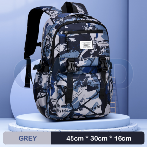 [NEW] ZMBABY 45cm Primary Secondary School Bag Kids Beg Sekolah Rendah Menengah Beg Sekolah Budak Kolej Laptop Backpack