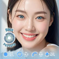 1 Pair Colored Contact 14.2mm PATTAYA Brown Gray Blue Green Wearing Soft Lens Natural Look Monthly Replacement. 