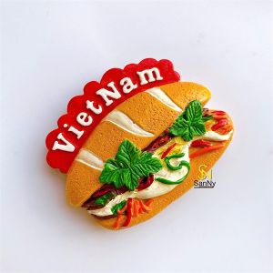 Nam châm lưu niệm Việt Nam chủ đề đồ ăn Sanny Souvenir
