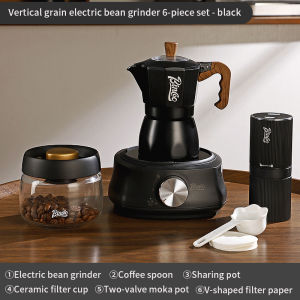 Bincoo Electric Bean Grinder Portable Coffee Bean Grinder Small Household Coffee Grinder Coffee Machine Steel Core