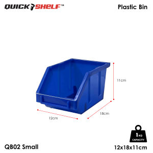 Stackable Bin Boxes Storage Organizer for Supplies Tools & Medicines Different Sizes Storage Boxes