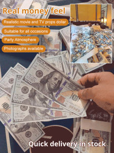 Prop Money/Realistic Film Props/Fake Money For Movies And Photography/High-Quality Movie Prop Currency/Props For Entertainment Use