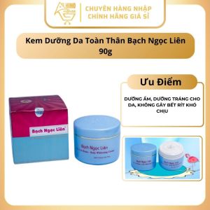 Kem Dưỡng Trắng Da Body Bạch Ngọc Liên 90g Hàng Chính Hãng Giá Tốt - Hinohouse