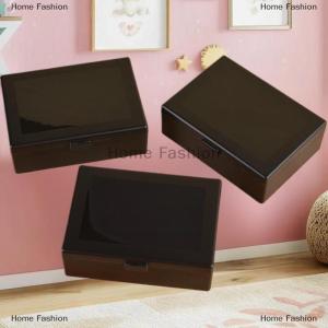 [COD] Home Fashion New Transparent Plastic Storage Box Photocards Small Card Storage Box Desk Organizer Box Classification Box Stationery