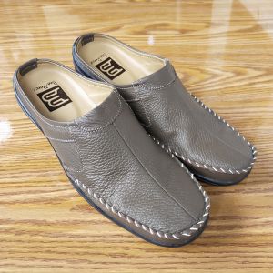 Manklie Sepatu Bustong Pria Bahan Kulit Sapi
