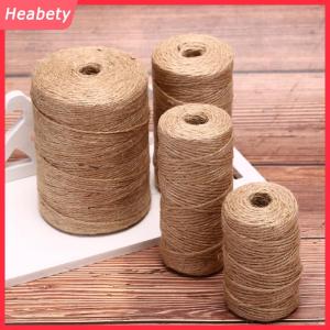 Heabety Tự Nhiên Cây Gai Dầu Linen Dây Xoắn Vải Bố Đay Sợi Dây Thừng Sợi Dây Thừng DIY Thủ Công Trang Trí Nội Thất