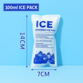 Reusable Ice Pack Self Priming Storage Lunch Box Medical Cold Compress Seafood Transport Cooler Bag Delivery Frozen