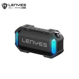 LENYES S233 MagGlow Mini Wireless Speaker Bluetooth 5.3 Magnetic Portable Extra Bass RGB Light DSP Waterproof IPX7 TWS
