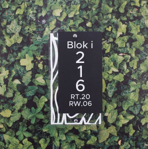 Nomor Rumah Akrilik - Acrylic Modern Exclusive